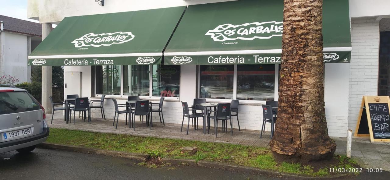 Hotel Os Carballos Sigueiro Kültér fotó
